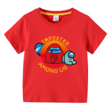 Toddler Kids Boy Quiet Game Character Cotton T-shirts