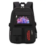 Adult Unisex Lightweight Stranger Friends Backpack Laptop Bags Kids Schoolbags