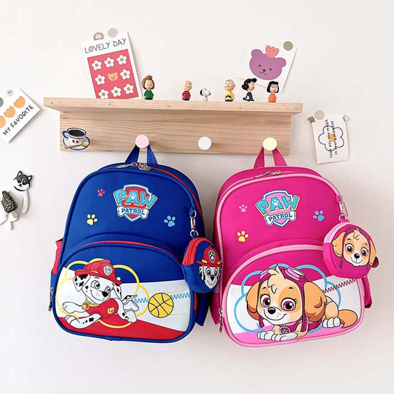 Toddler Kids Fashion Schoolbag Cartoon Puppy Dog and Ball Primary School Backbags