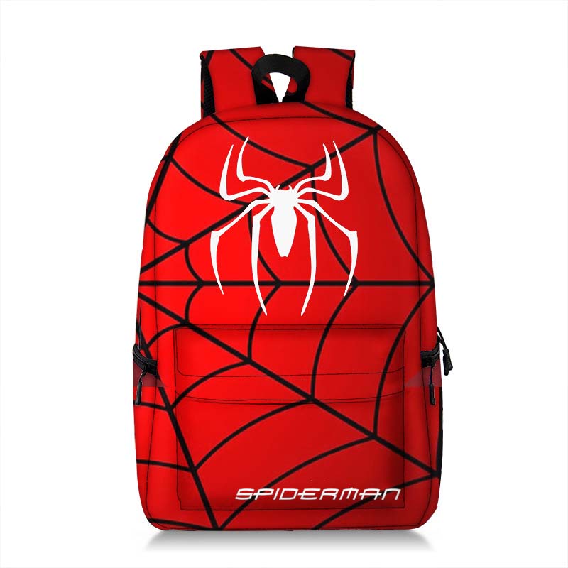 Toddler Kids Fashion Schoolbag Cartoon Red Spider Primary School Backpacks
