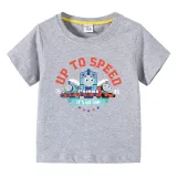 Toddler Kids Boy Thomas Train Up To Speed Cotton T-shirts