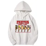 Adult Unisex Top Exclusive Design Friends Don't Lie Cartoon T-shirts