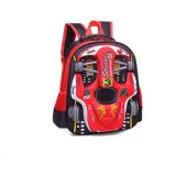 Toddler Kids Fashion Schoolbag Cartoon Racing Cars Primary School Backpacks