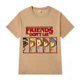 Adult Unisex Top Exclusive Design Friends Don't Lie Cartoon T-shirts