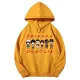 Adult Unisex Top Exclusive Design Friends Don't Lie Cartoon T-shirts