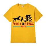 Adult Unisex Top Exclusive Design Pedal For Paws T-shirts