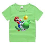 Toddler Kids Boy Cartoon Dinosaur Prints Cotton T-shirts