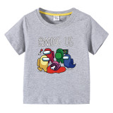 Toddler Kids Boy Among Game Character Cotton T-shirts