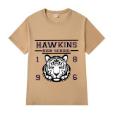 Adult Unisex Top Exclusive Design Hawkins High School Tiger T-shirts