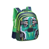 Toddler Kids Fashion Schoolbag Cartoon Racing Cars Primary School Backpacks