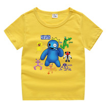 Toddler Kids Boy Cartoon Big Eyes Friends Game Cotton T-shirts