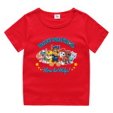 Toddler Kids Boy Cartoon Tops Here To Help Puppy Dog T-shirts