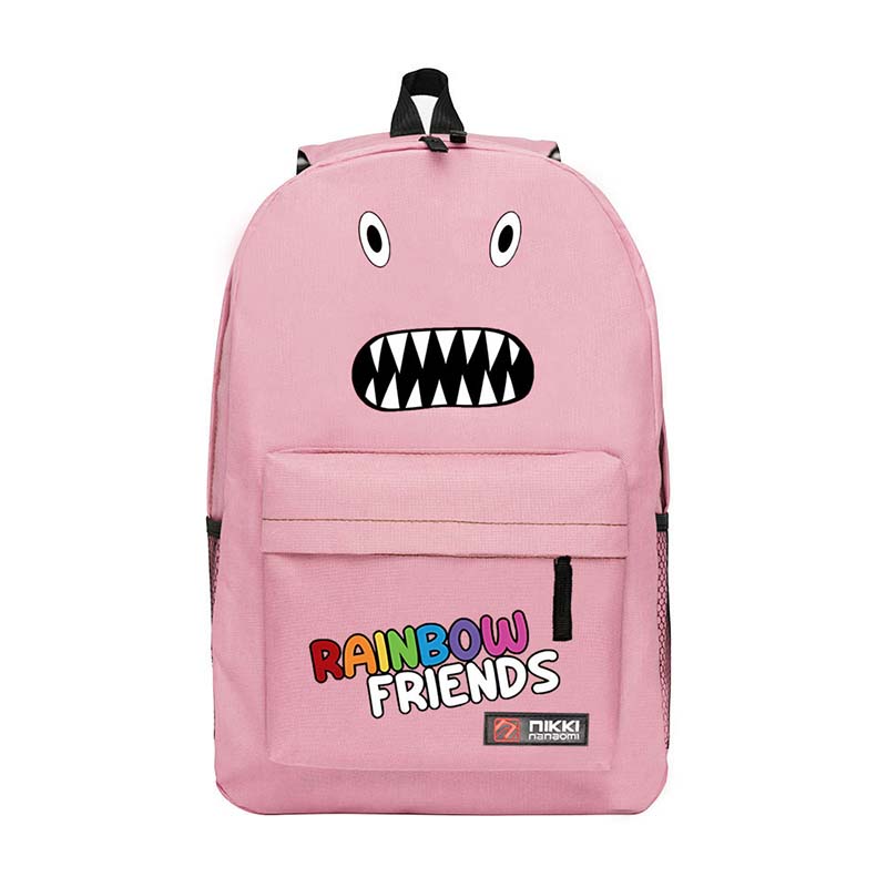 Adult Unisex Lightweight Casual Sports Little Monster Backpack Students Schoolbag