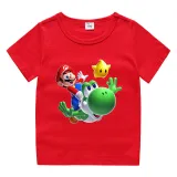 Toddler Kids Boy Cartoon Dinosaur Prints Cotton T-shirts