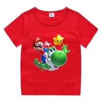 Toddler Kids Boy Cartoon Dinosaur Prints Cotton T-shirts