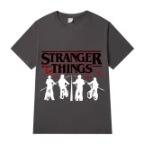 Adult Unisex Top Exclusive Design Stranger Riding Bicycles T-shirts