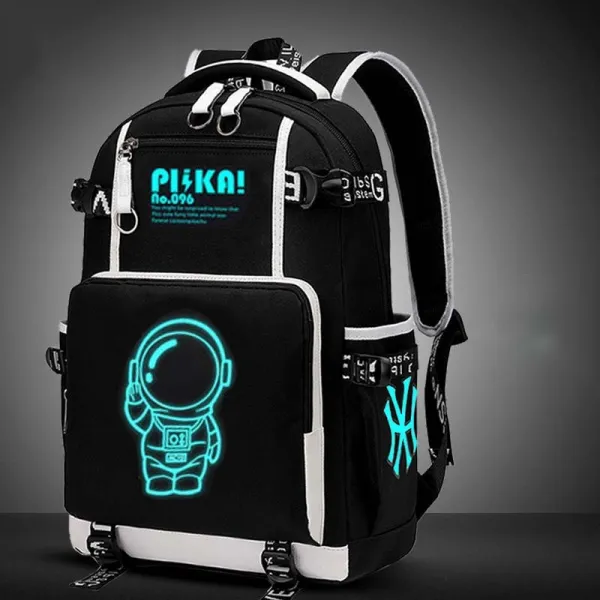 Toddler Kids Cartoon Lightweight Astronauts Schoolbag Backpack