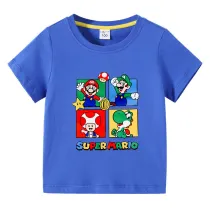 Toddler Kids Boy Cartoon Little Dinosaur Game Cotton T-shirts