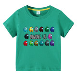 Toddler Kids Boy Among Cotton T-shirts