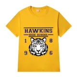 Adult Unisex Top Exclusive Design Hawkins High School Tiger T-shirts