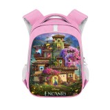 Toddler Kids Fashion Schoolbag Cartoon Flower and Castle Primary School Backpacks