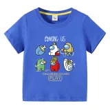 Toddler Kids Boy Play Games Character Cotton T-shirts