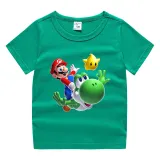 Toddler Kids Boy Cartoon Dinosaur Prints Cotton T-shirts