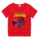 Toddler Kids Boy Cartoon Jumping Spider Cotton T-shirts