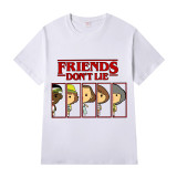 Adult Unisex Top Exclusive Design Friends Don't Lie Cartoon T-shirts