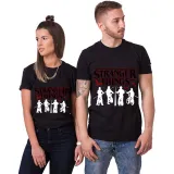 Adult Unisex Top Exclusive Design Stranger Riding Bicycles T-shirts