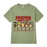 Adult Unisex Top Exclusive Design Friends Don't Lie Cartoon T-shirts