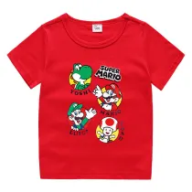 Toddler Kids Boy Hello Cotton T-shirts