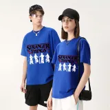 Adult Unisex Top Exclusive Design Stranger Riding Bicycles T-shirts