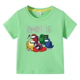 Toddler Kids Boy Among Game Character Cotton T-shirts