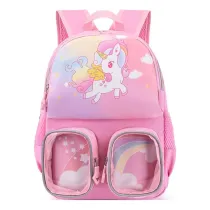 Toddler Kids Fashion Schoolbag Cartoon Big Eyes Unicorns Kindergarten Backpacks
