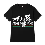 Adult Unisex Top Exclusive Design Pedal For Paws T-shirts