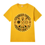 Adult Unisex Top Exclusive Design Stranger Circle T-shirts