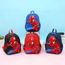 Toddler Kids Fashion Schoolbag Cute Cartoon Primary School Backbags with Stationery Bag and Doll Pendant