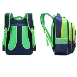Toddler Kids Fashion Schoolbag Cartoon Racing Cars Primary School Backpacks