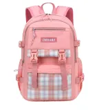 Toddler Kids Senior Lightweight Casual Sports Plaids Backpack Schoolbags