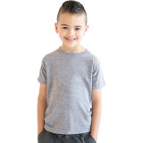 Toddler Boy & Girl Short Sleeve Solid Color Casual T-shirt