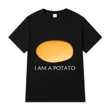 Adult Unisex Tops Exclusive Design I Am A Potato T-shirts And Hoodies