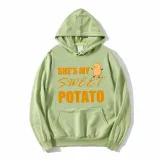 Adult Unisex Tops Exclusive Design She Is My Sweet Potato I Yam T-shirts And Hoodies