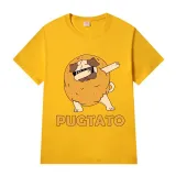 Adult Unisex Tops Exclusive Design Cool Pugtato With Glasses T-shirts And Hoodies
