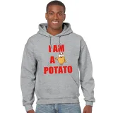 Adult Unisex Tops Exclusive Design I Am A Potato T-shirts And Hoodies