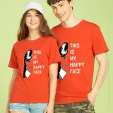 Adult Unisex Tops Exclusive Design On Wednesdays This Is My Happy Face T-shirts And Hoodies
