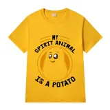 Adult Unisex Tops Exclusive Design My Spirit Animal Is A Potato T-shirts And Hoodies