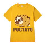 Adult Unisex Tops Exclusive Design Pugtato T-shirts And Hoodies