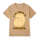 Adult Unisex Tops Exclusive Design I Am Just A Potato T-shirts And Hoodies