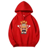Adult Unisex Tops Exclusive Design Potato Woman Man T-shirts And Hoodies